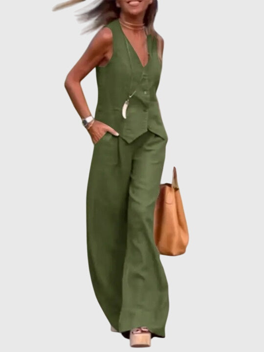 Cyrielle | Ensemble gilet affûté