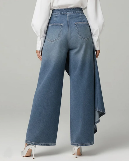 Marlène | Pantalon Denim Noué