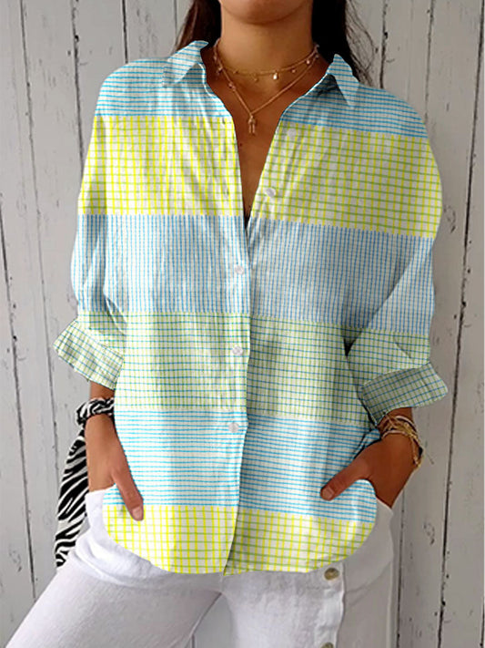 Iris | Blouse Rayures Douces