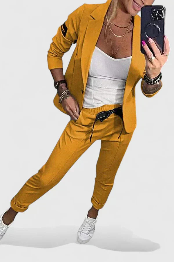 Laurine | Ensemble blazer urbain
