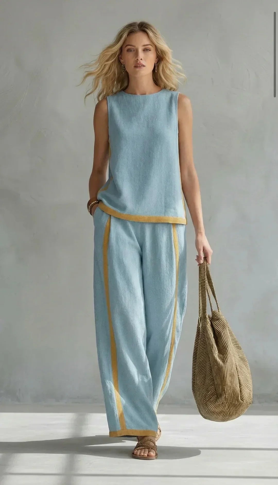 Magalie | Ensemble Élégant Lin