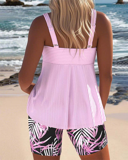 Madeleine | Tankini multicolore vif