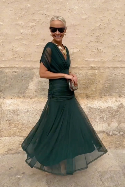 Hélène | Robe longue vaporeuse