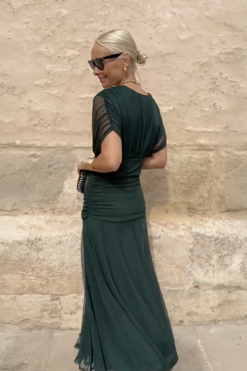 Hélène | Robe longue vaporeuse