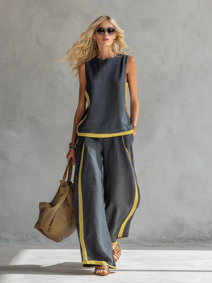 Magalie | Ensemble Élégant Lin