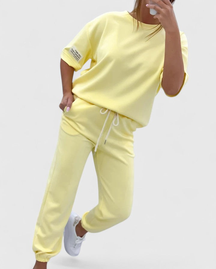 Anaïs | Ensemble pastel confortable