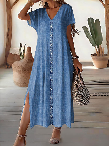 Héloïse | Robe Denim Rétro