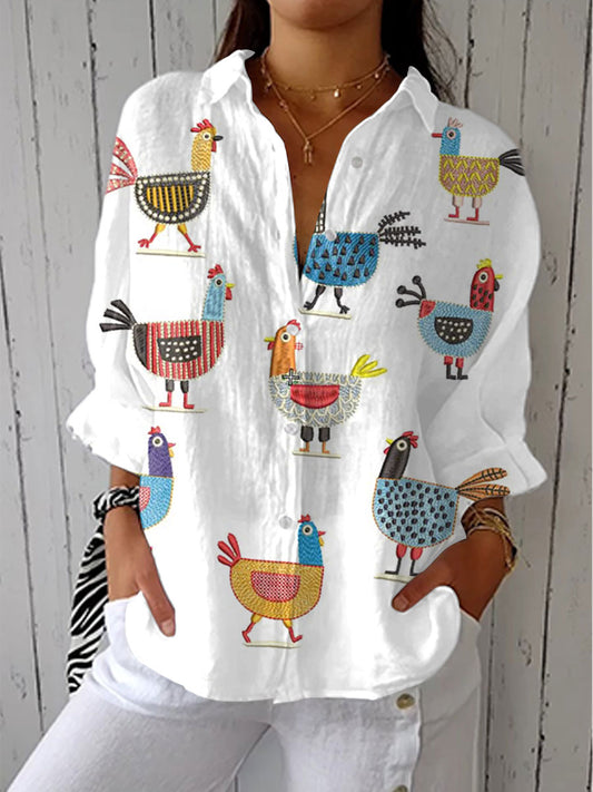Maud | Blouse Motifs Ludiques