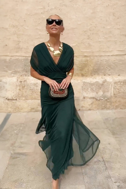Hélène | Robe longue vaporeuse