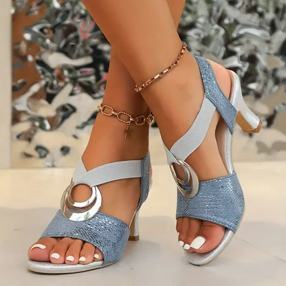 Renée | Sandales talon confort