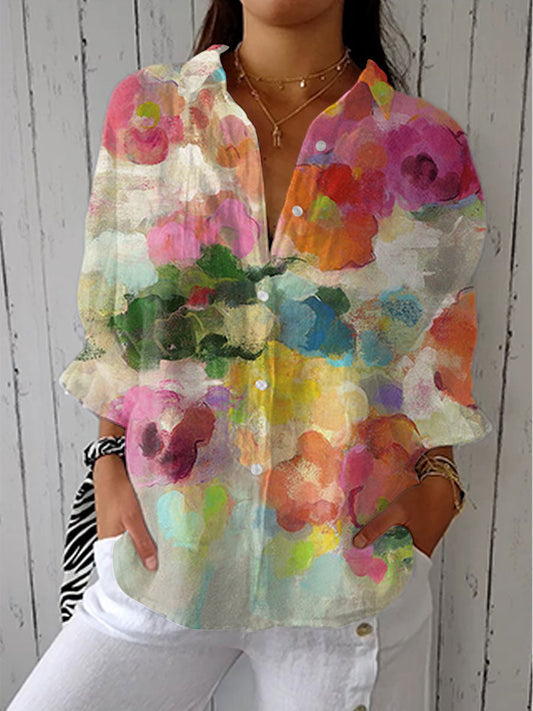 Nadia | Blouse Aquarelle Artistique