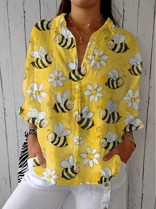Danaé | Blouse Fleur d'Abeille