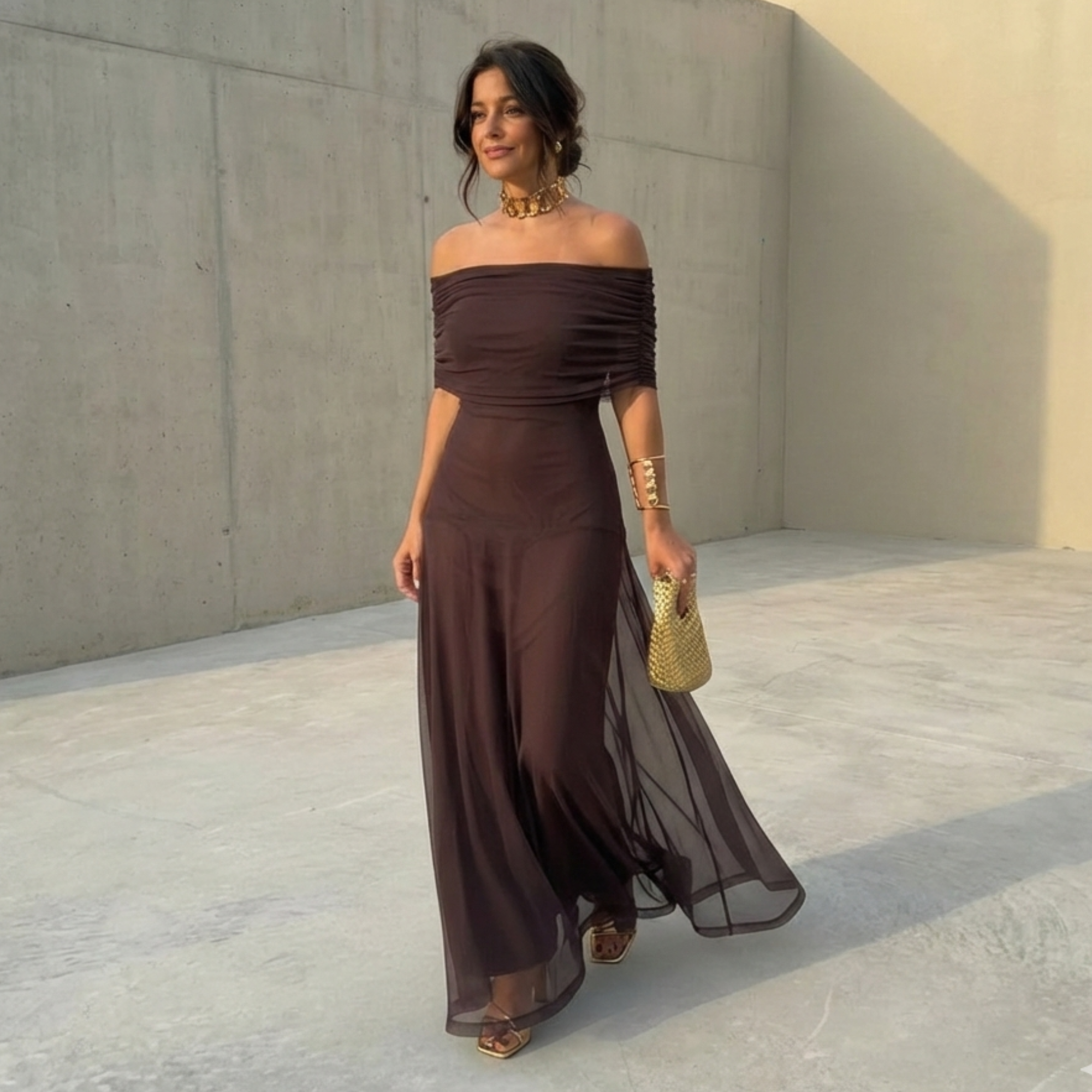 Florence | Robe longue fluide