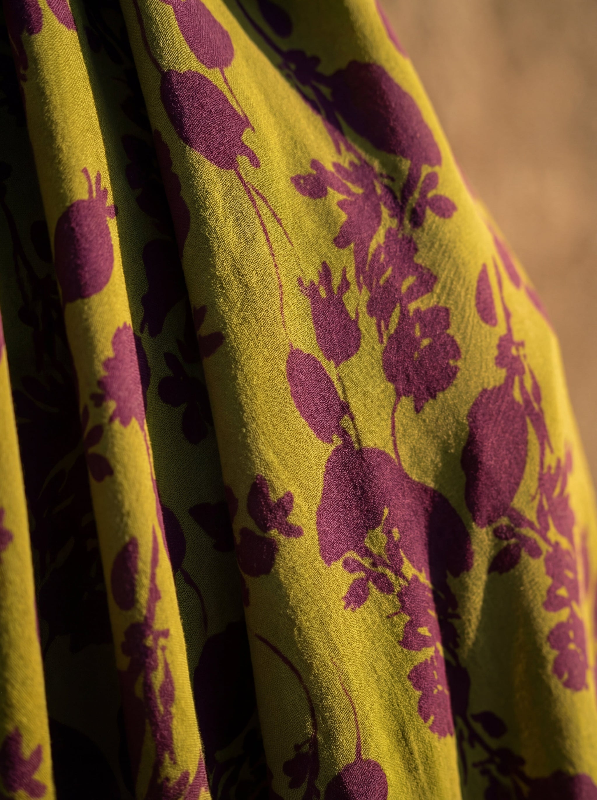 Béatrice | Robe maxi botanique