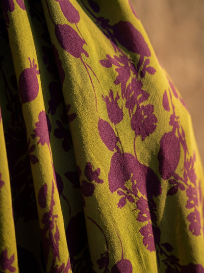 Béatrice | Robe maxi botanique