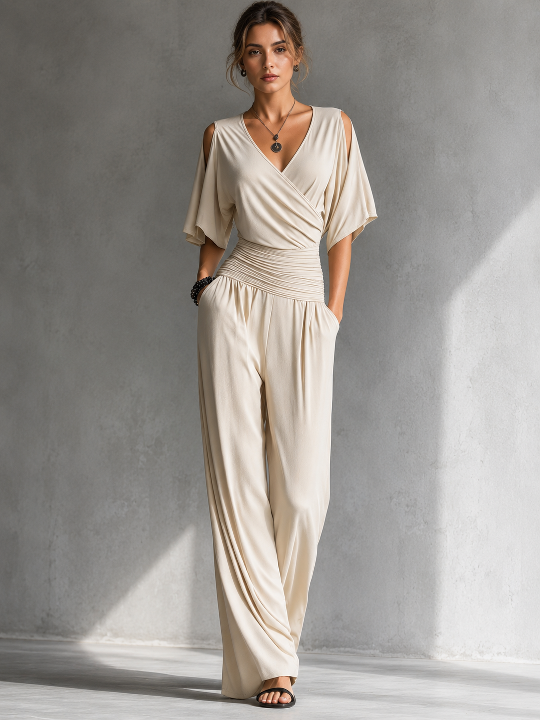Alia | Combinaison fluide féminine