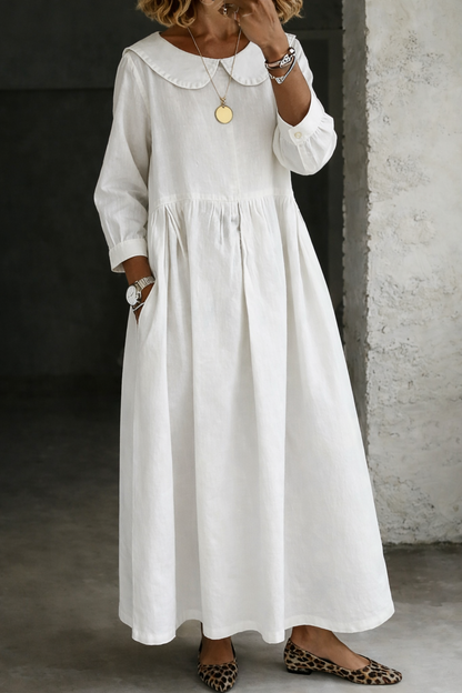 Louisette | Robe Denim Romantique