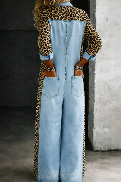 Jocelyne | Combinaison Chemise Denim