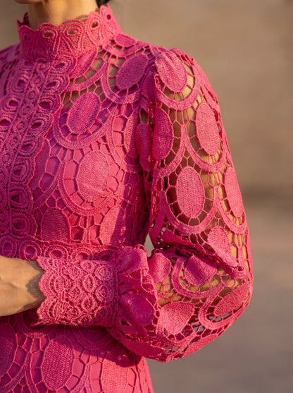 Véronique | Robe dentelle classique