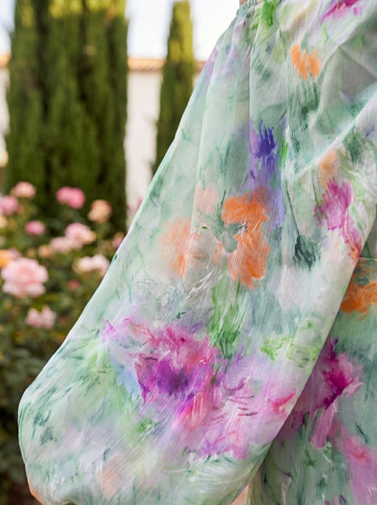 Jacqueline | Robe off-shoulder florale