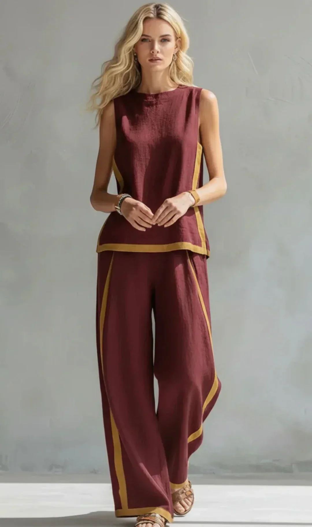 Magalie | Ensemble Élégant Lin