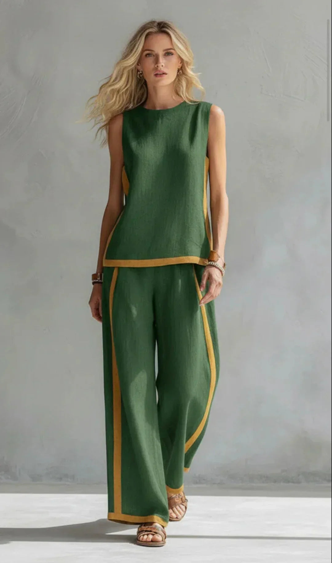 Magalie | Ensemble Élégant Lin