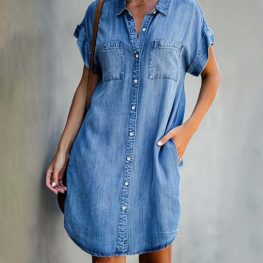 Marise | Robe Chemise Boutonnée