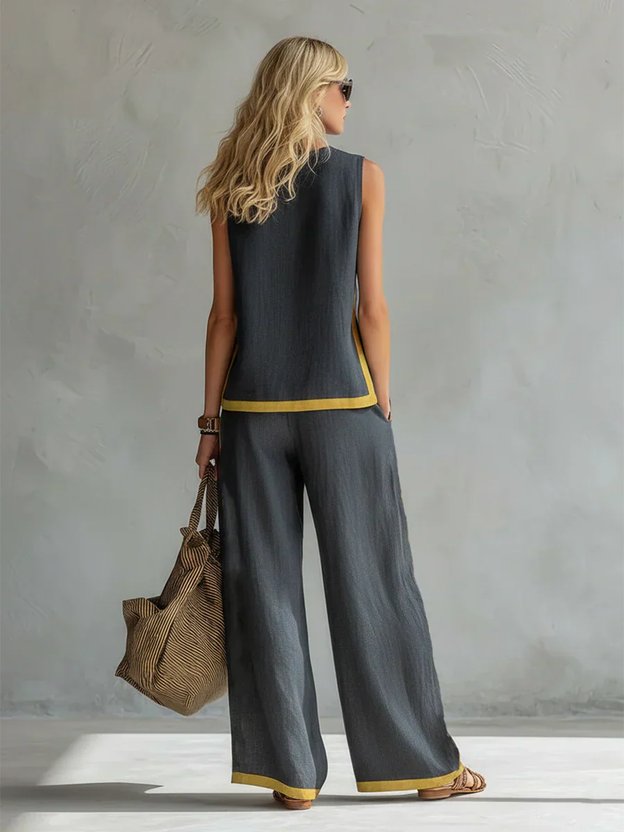 Magalie | Ensemble Élégant Lin
