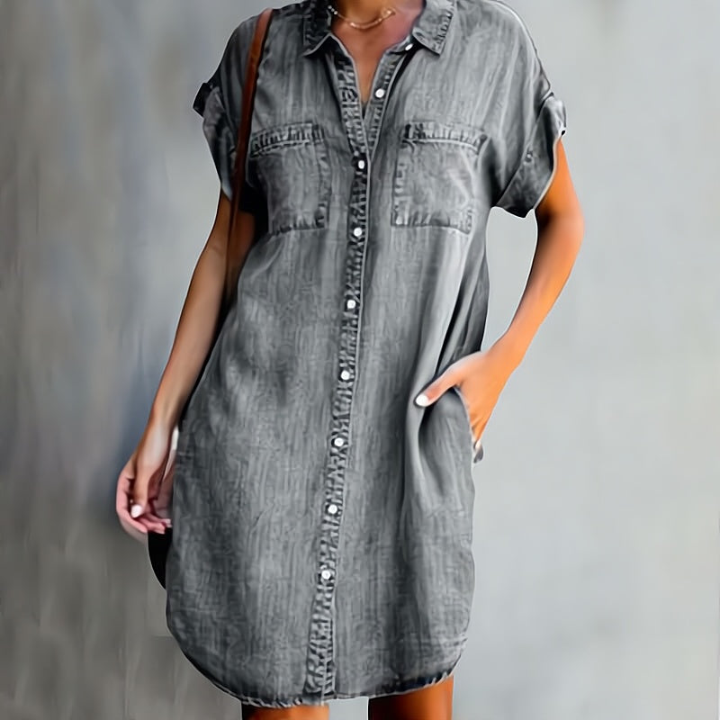 Marise | Robe Chemise Boutonnée