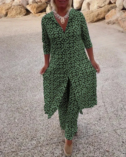 Lorraine | Ensemble Boutonné Casual