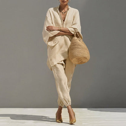 Aurélie | Ensemble Casual Élégant