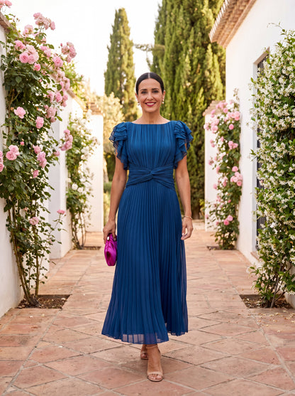 Isabelle | Robe plissée soirée