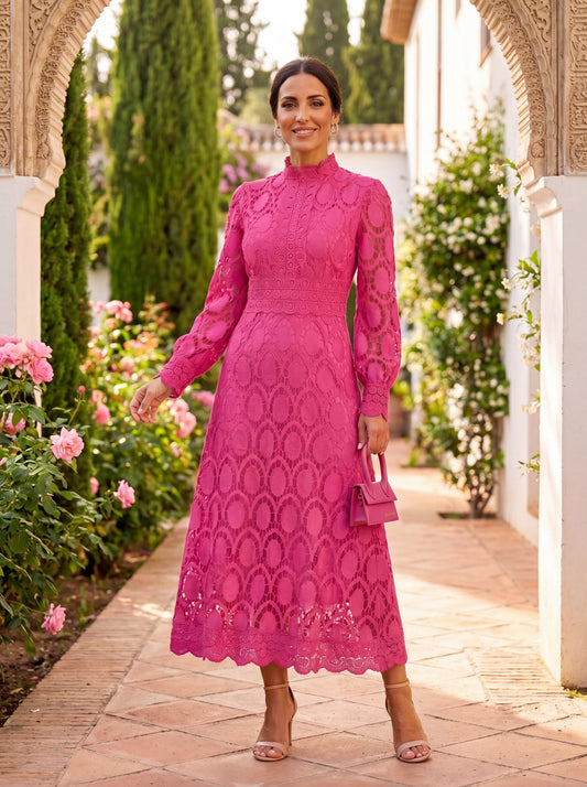 Véronique | Robe dentelle classique