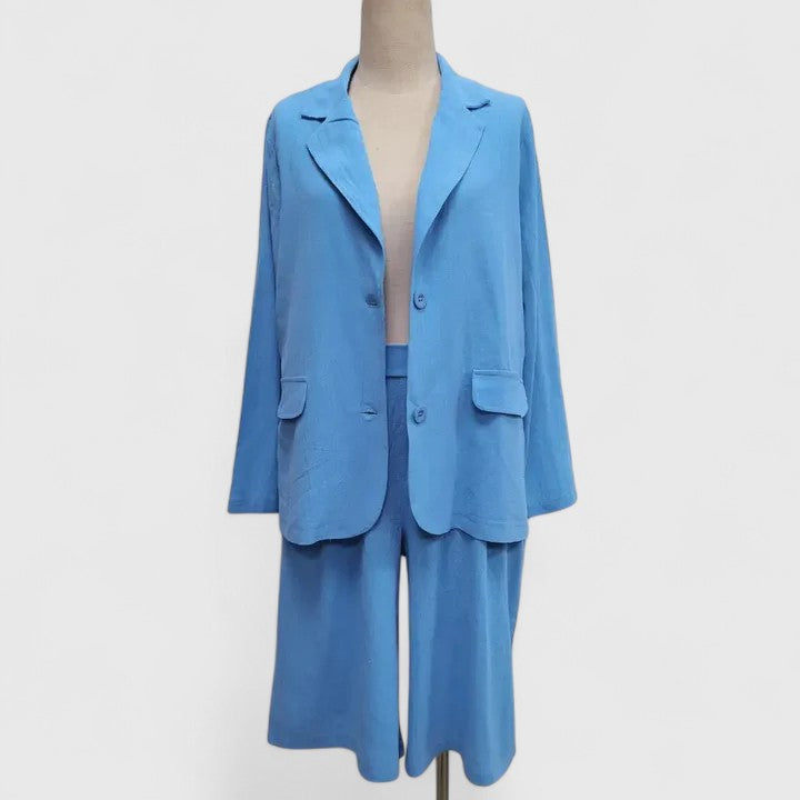 Sandrine | Ensemble uni élégant