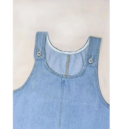 Clémentine | Robe Effet Denim