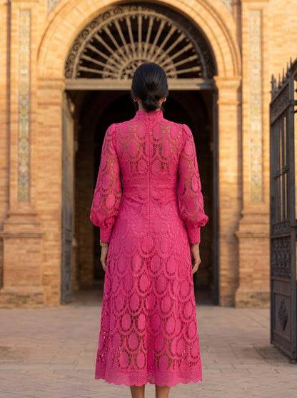 Véronique | Robe dentelle classique