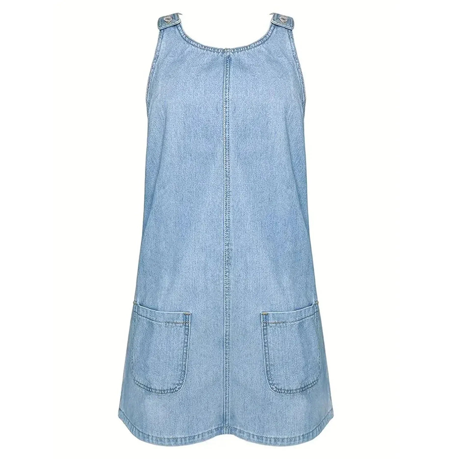 Clémentine | Robe Effet Denim