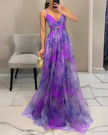 Mathilde | Robe tulle florale