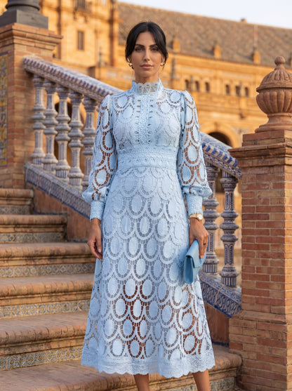 Véronique | Robe dentelle classique