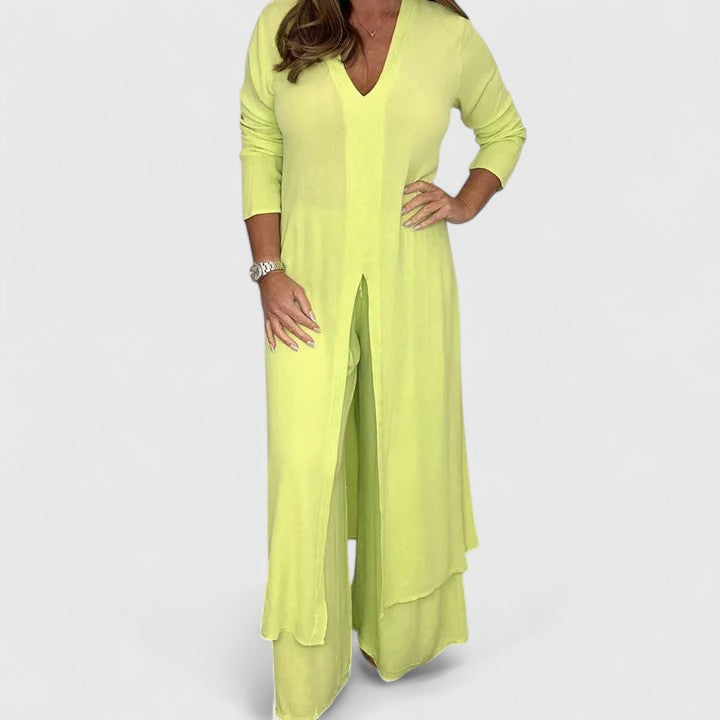 Amandine | Ensemble palazzo chic