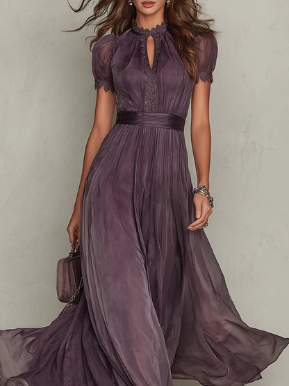 Diane | Robe longue chiffon