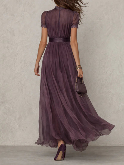 Diane | Robe longue chiffon