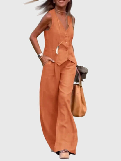 Cyrielle | Ensemble gilet affûté