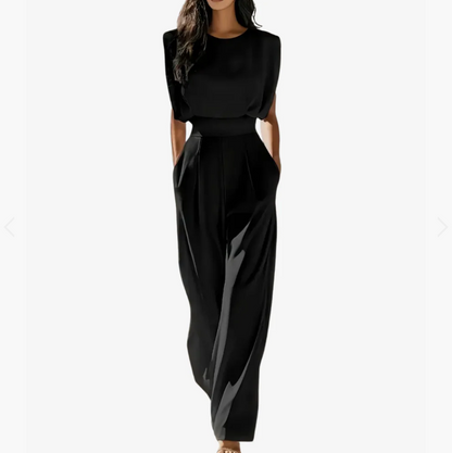 Gilberte | Combinaison Ceinturée Chic
