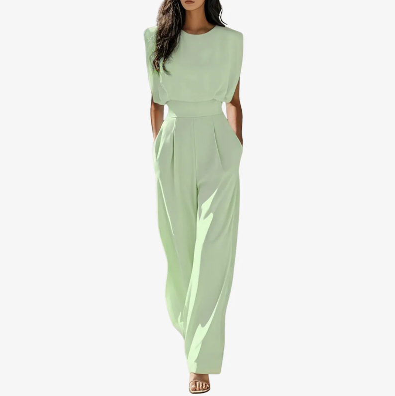 Gilberte | Combinaison Ceinturée Chic