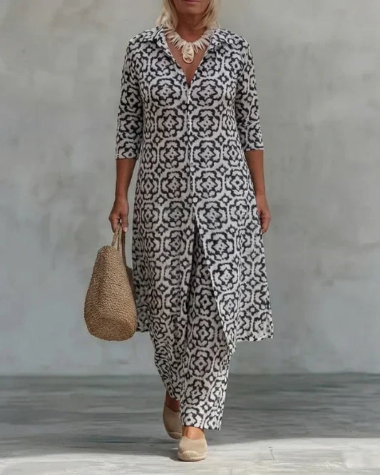 Lorraine | Ensemble Boutonné Casual