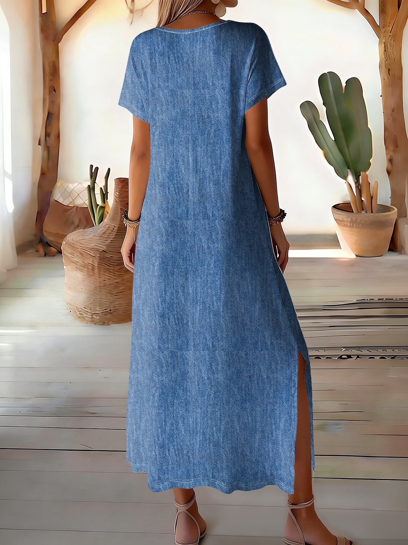 Héloïse | Robe Denim Rétro