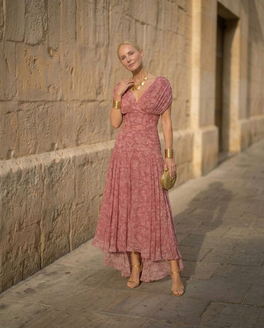 Hélène | Robe longue vaporeuse