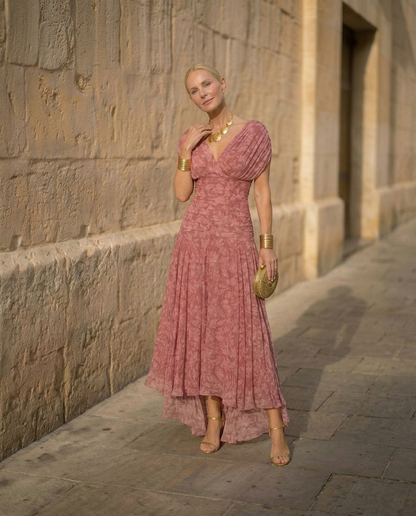 Hélène | Robe longue vaporeuse